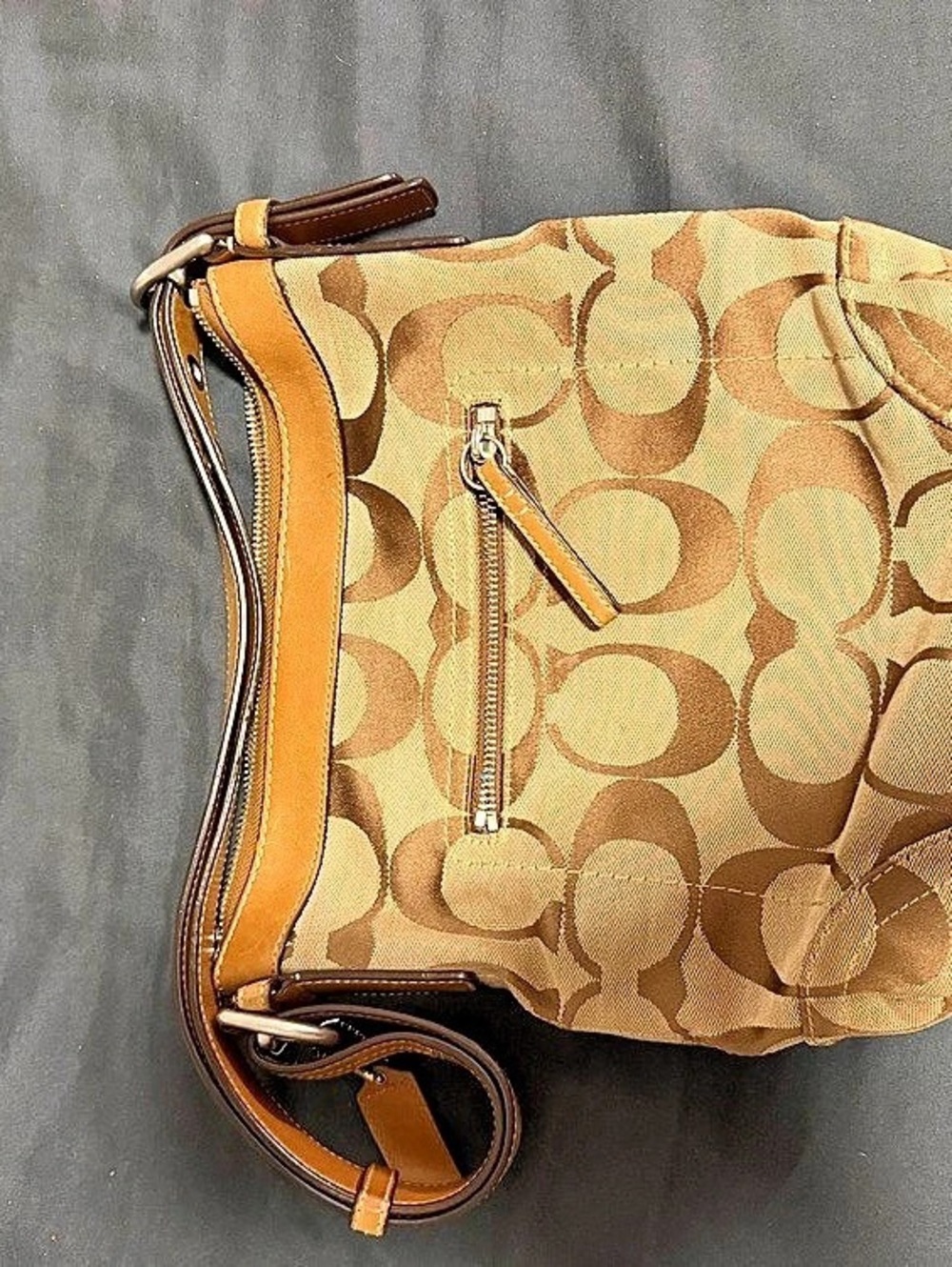 Coach Brown & Tan Crossbody Bag